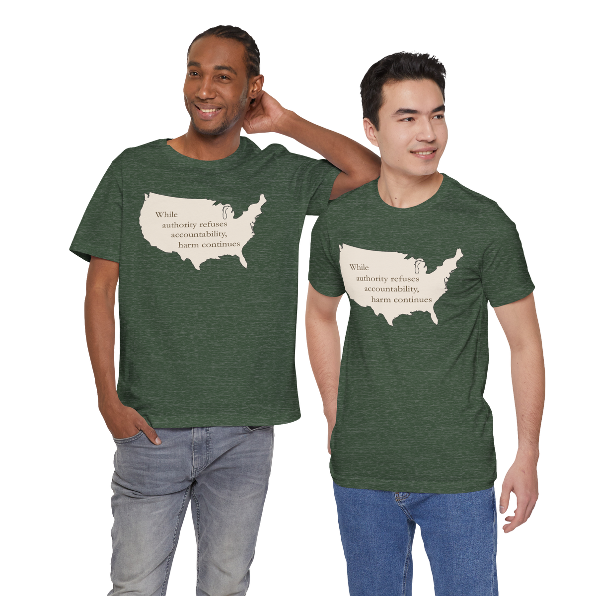 Witness: While Authority Refuses — Unisex T-Shirt