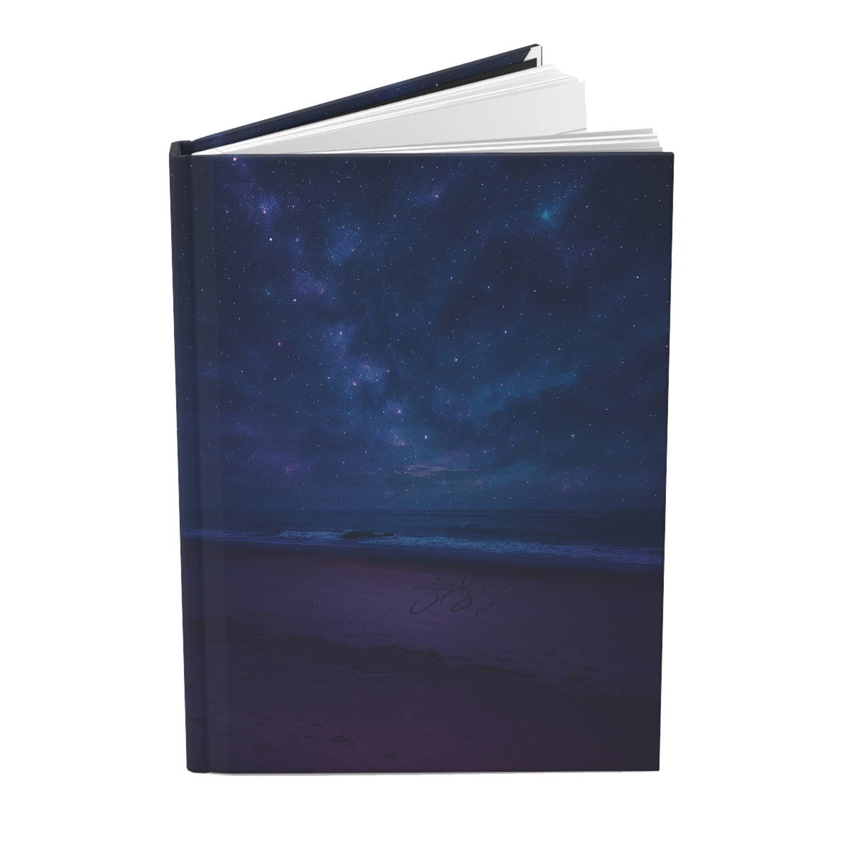 Celestial Water Hardcover Journal, Ruled Line