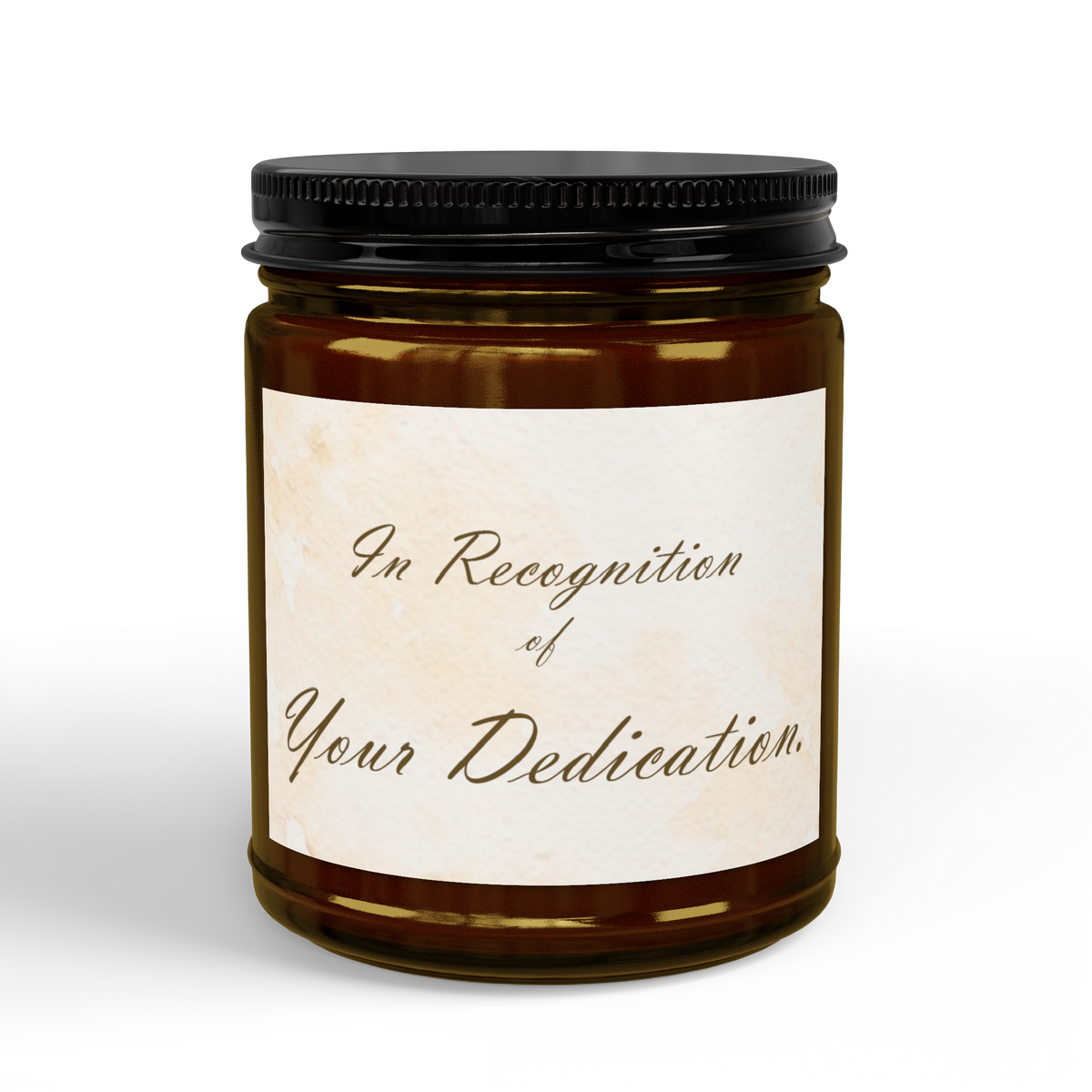 In Recognition — Soy Candle, 4 oz & 9 oz