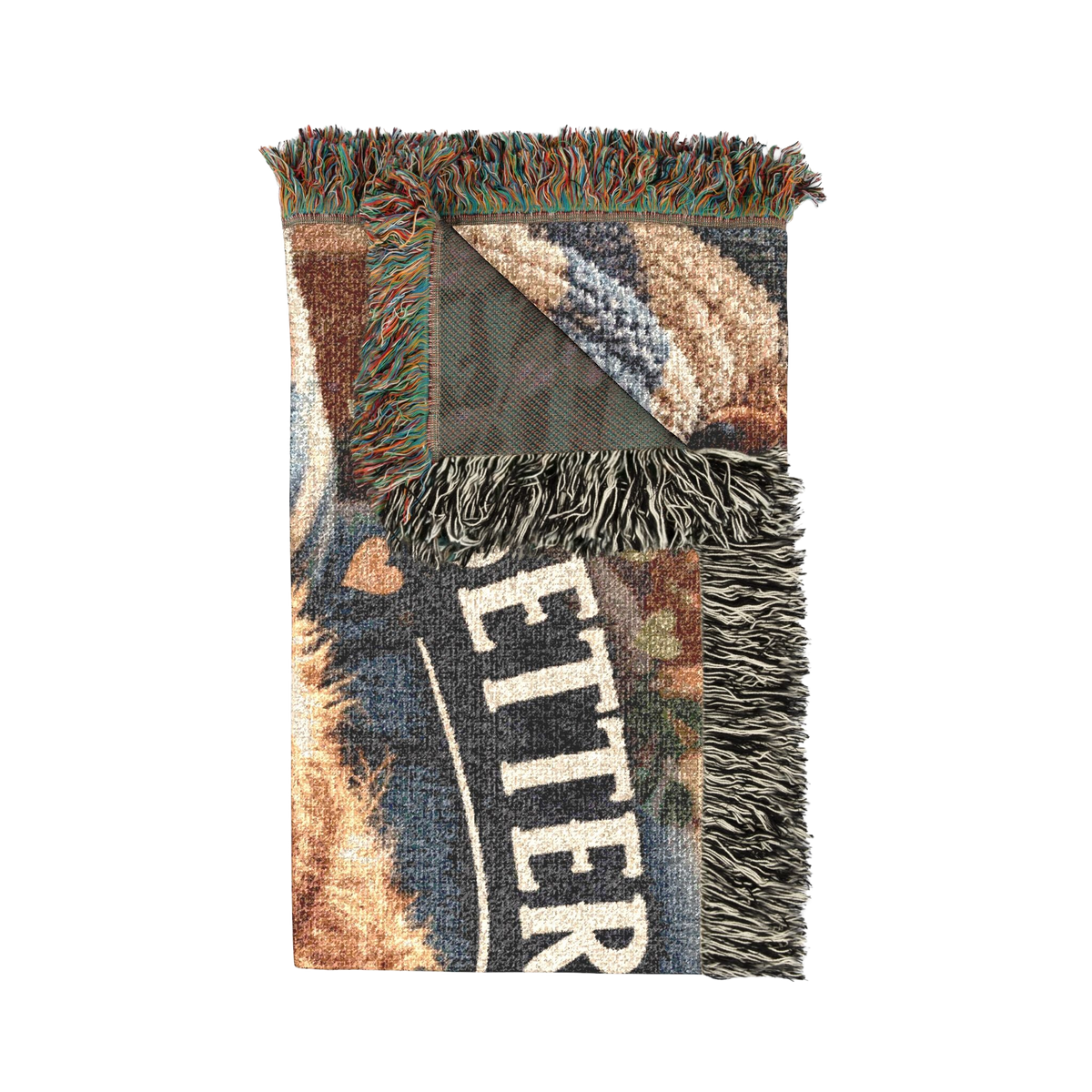 Better Together Sleeping Cavaliers Woven Blanket — Cavy Snuggle Club Throw
