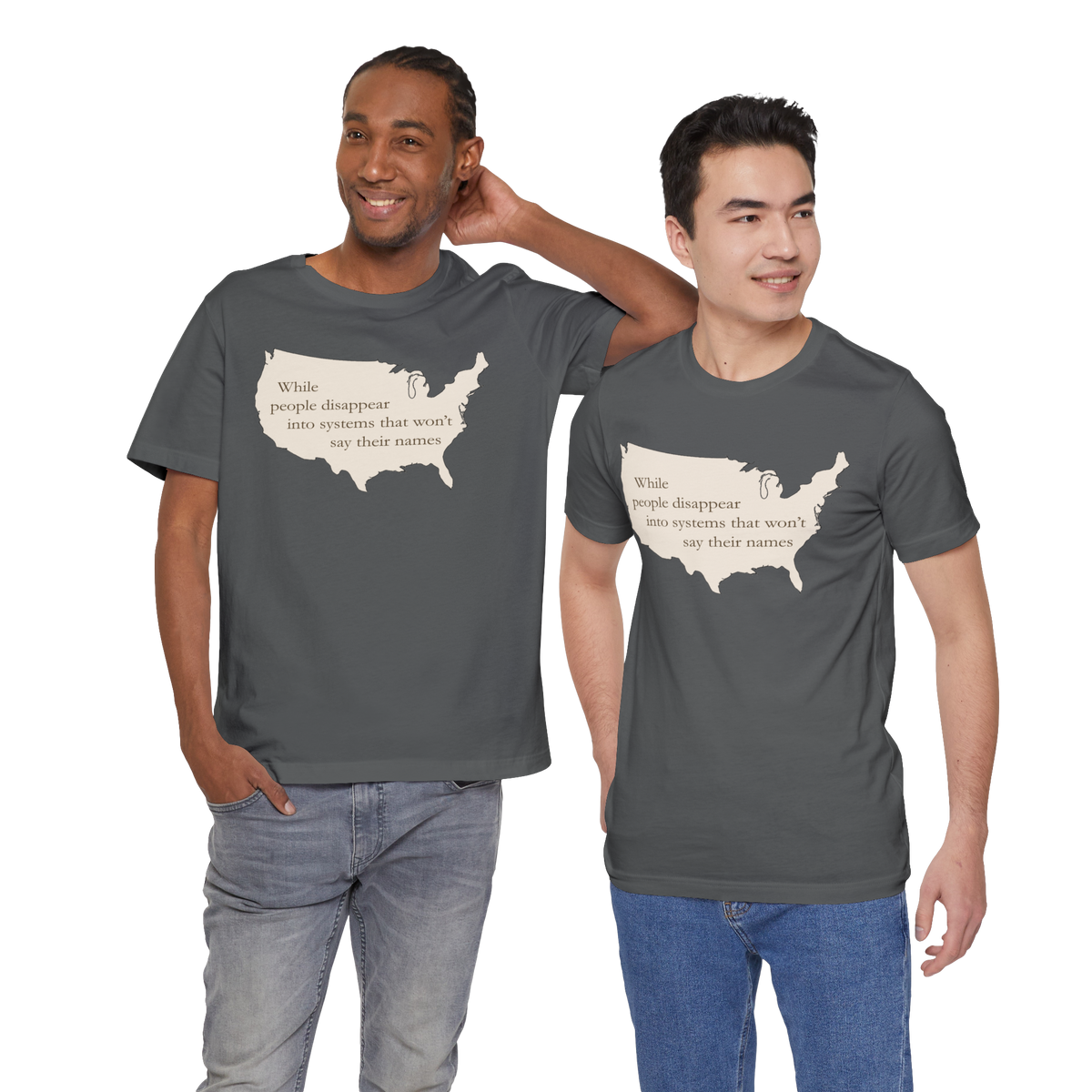 Witness: While People Disappear — Unisex T-Shirt