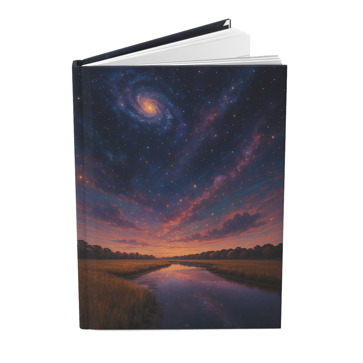 Mystic Reflections Hardcover Journal, Ruled Line