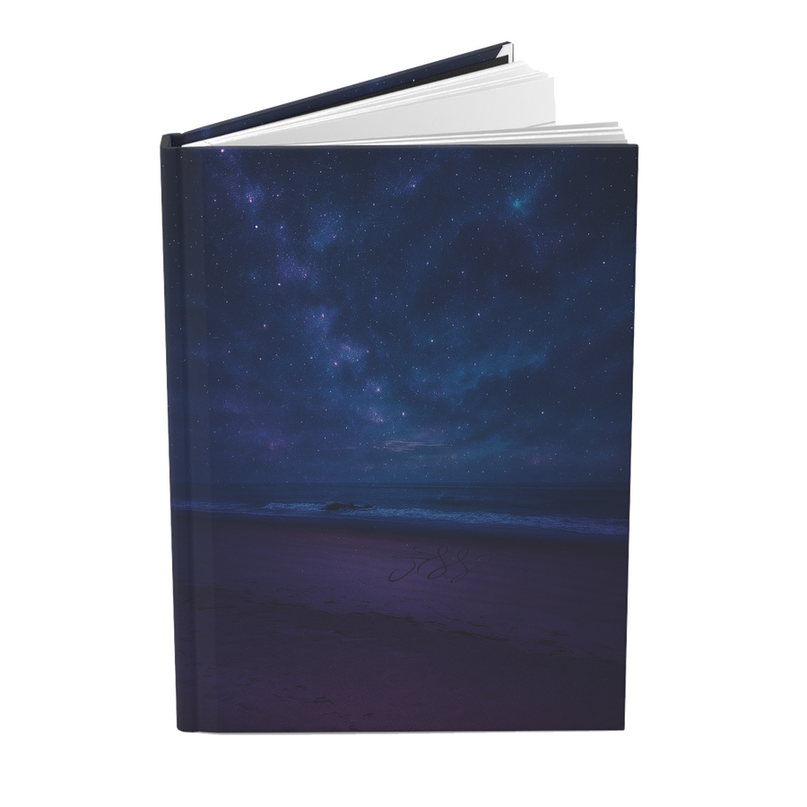 Celestial Water Hardcover Journal, Ruled Line