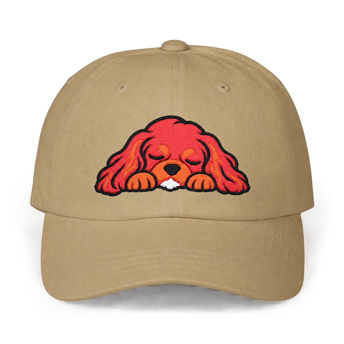 Cavalier King Charles Spaniel Embroidered Dad Hat – Cavy Snuggle Club